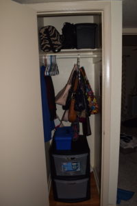 After Photo of Coat Closet